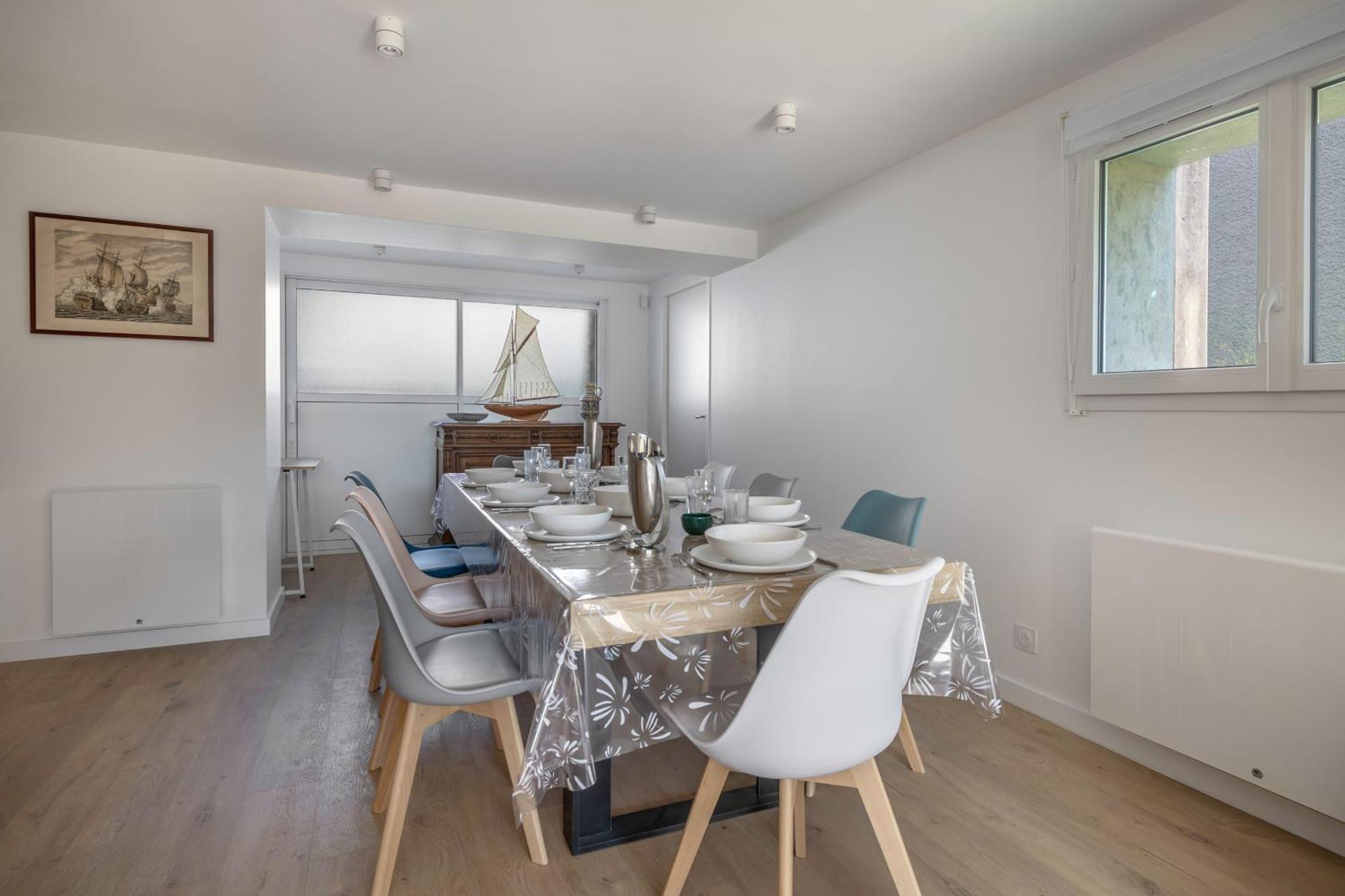 Maison Familiale A 400M De La Mer Pour 8, Pornic Exteriör bild