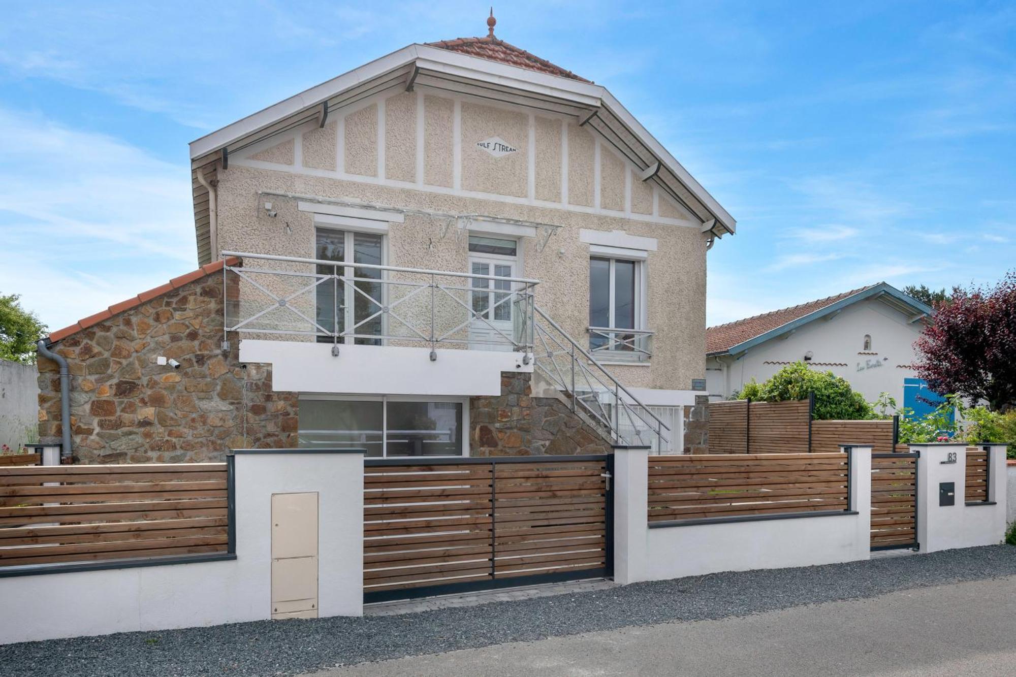 Maison Familiale A 400M De La Mer Pour 8, Pornic Exteriör bild